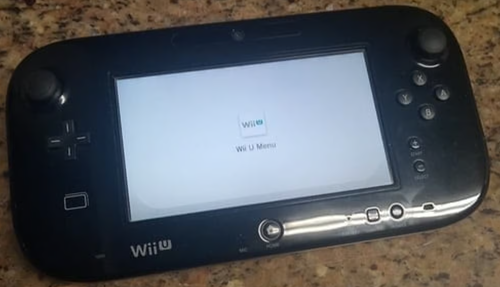Pristine Condition Black Wii U Gamepad