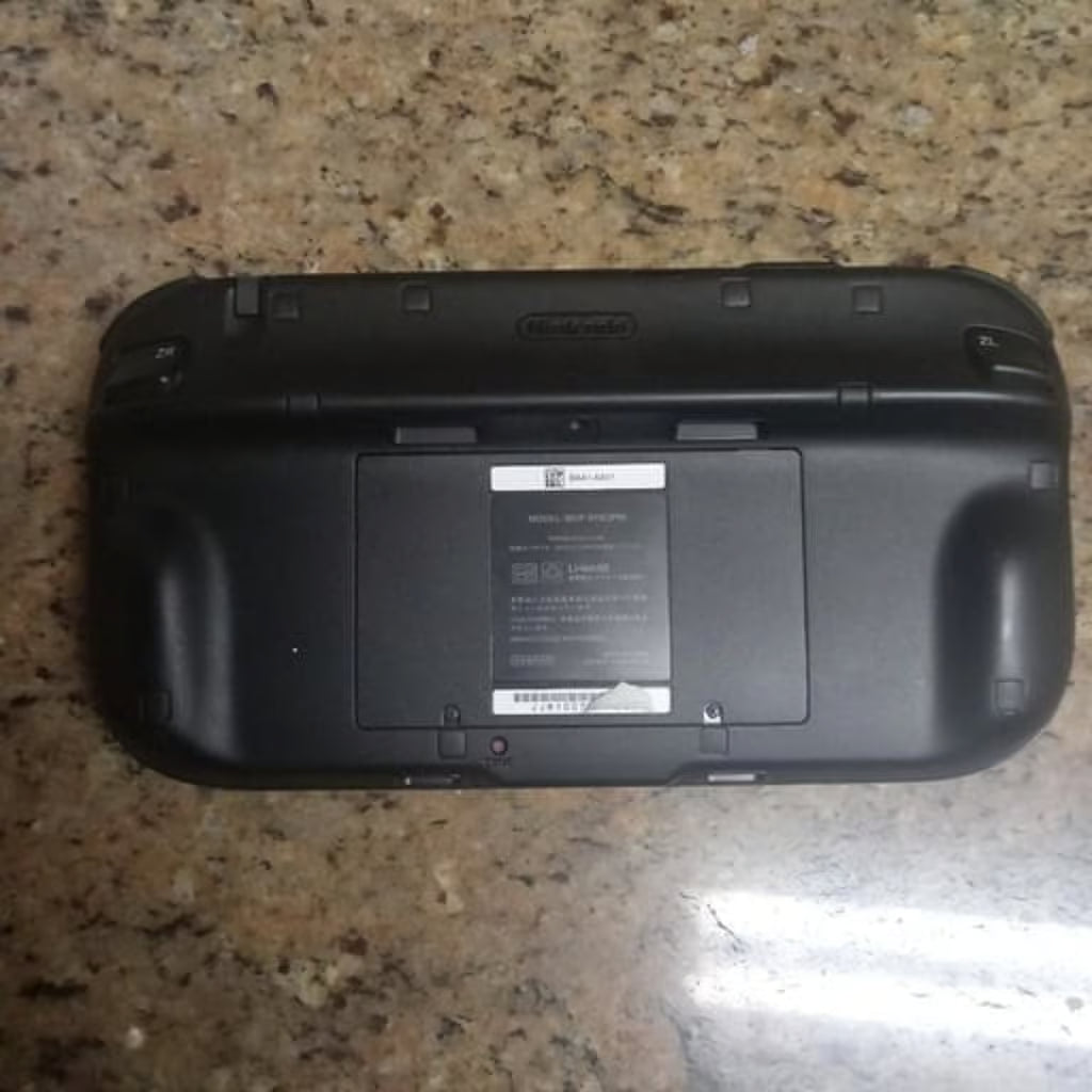 Pristine Condition Black Wii U Gamepad